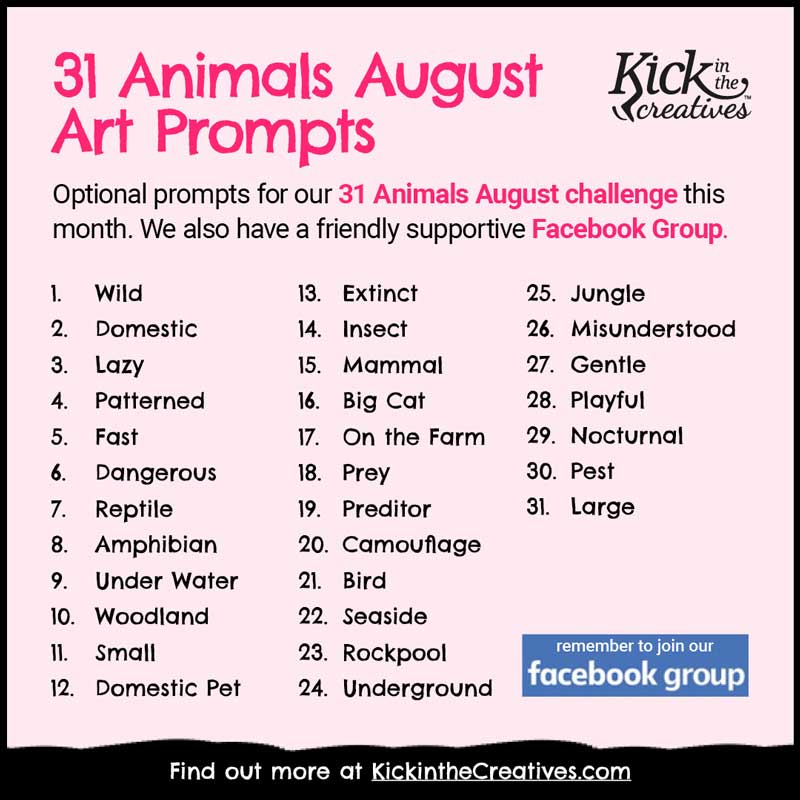 Animals 2022 Art Prompts
