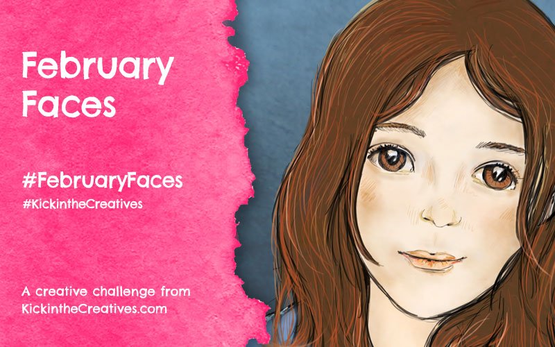 February Faces Art Challenge