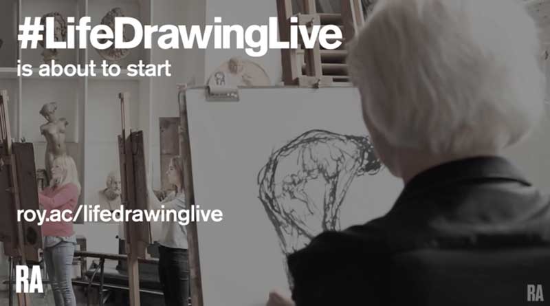 life drawing live