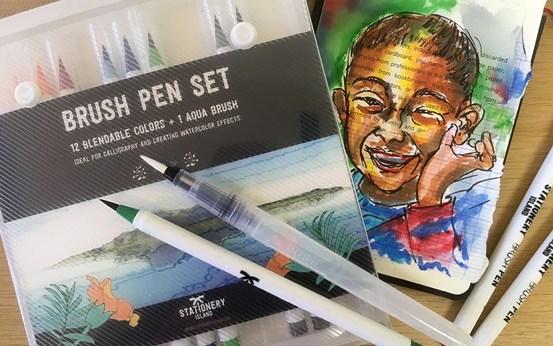Stationery Island Brush Pens Review