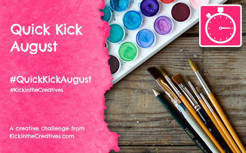 Quick Kick August Drawing Challenge