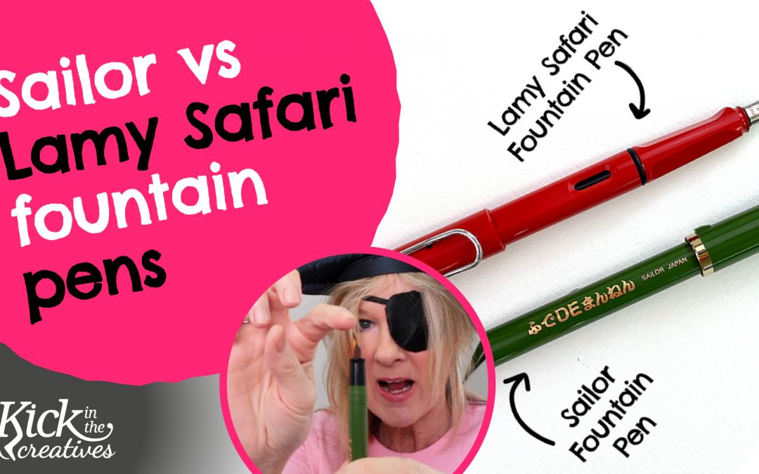 Lamy Safari vs Sailor Fountain Pen Review: What’s the Difference for Drawing