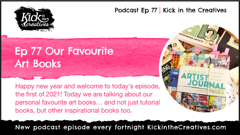 Podcast Ep 77 Favourite Art-Books